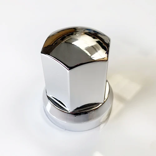 Caches écrous de roue Chrome Style / Lot de 10