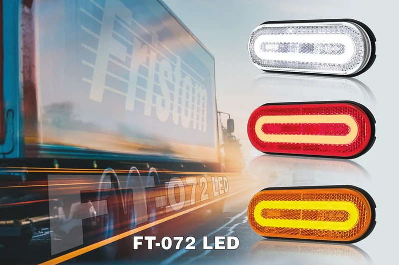 Feu de gabarit LED Fristom FT-072 avec périmètre néon