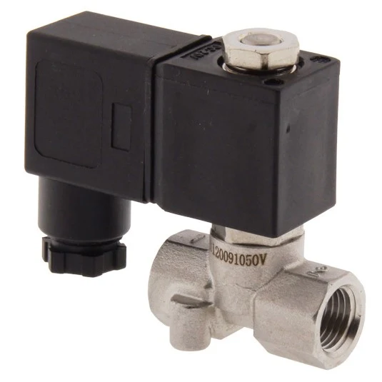 Electrovanne CM-DA 1/4'' Acier inoxydable EPDM 0-10bar 24V DC