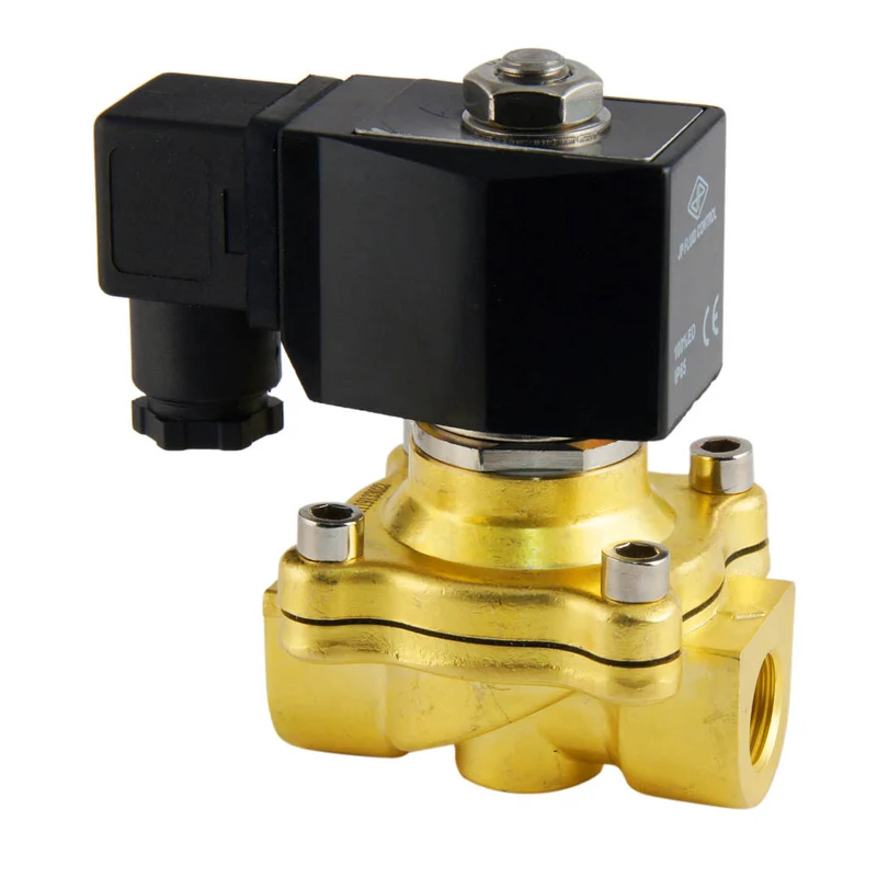 Electrovanne DF-SA 3/8'' laiton FKM 0-6bar 12V DC
