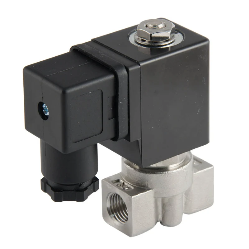 Electrovanne ST-DA 1/4'' acier inoxydable EPDM 0-13bar 24V DC