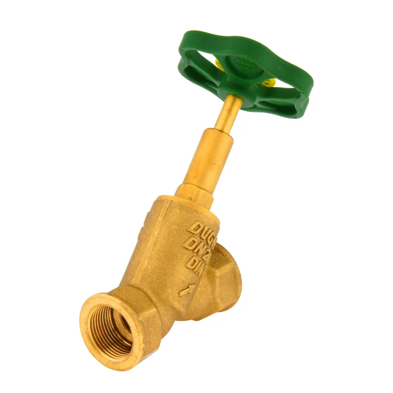 Rp2-1/2'' Laiton Vanne À Siège Incliné PTFE 10 Bar Eau Potable- AL2BM