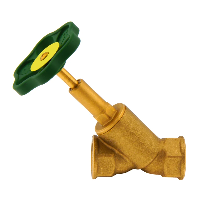 Rp2-1/2'' Laiton Vanne À Siège Incliné PTFE 10 Bar Eau Potable- AL2BM