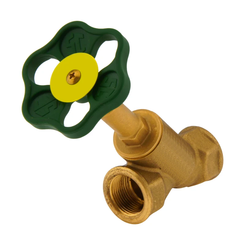 Rp2-1/2'' Laiton Vanne À Siège Incliné PTFE 10 Bar Eau Potable- AL2BM