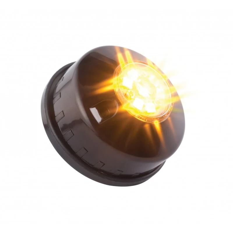 Feu de signalisation LED bleu escamotable à 6 LED / Phares LED pour automobiles