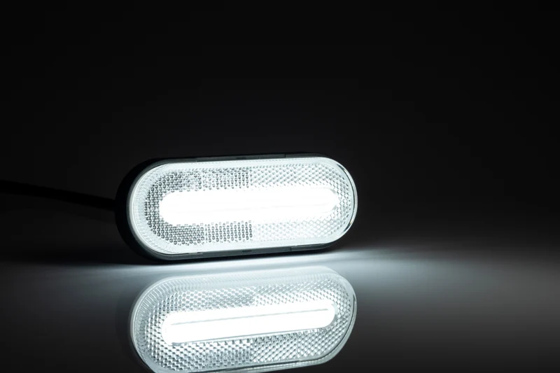 Feu de position avant blanc Fristom avec bande LED