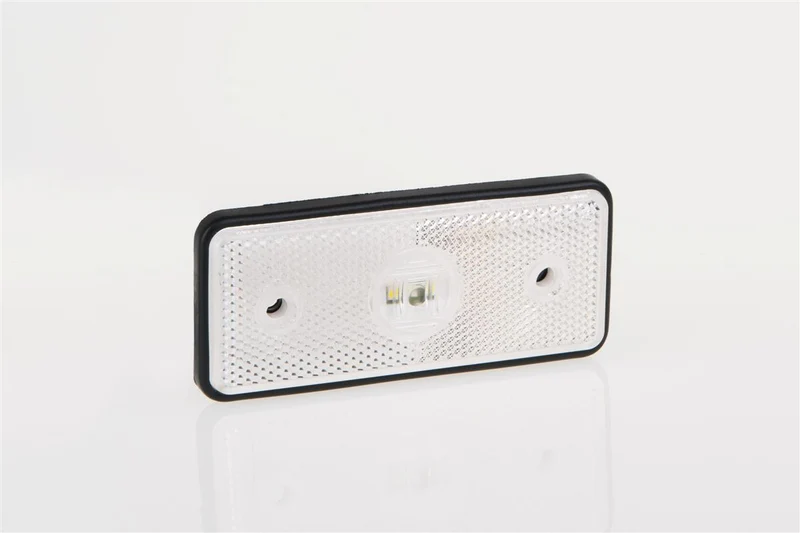 Feu de position rectangulaire mince à LED avec réflecteur