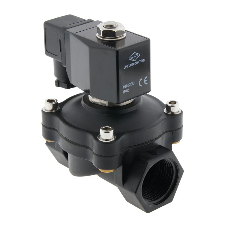 Electrovanne DF-SA 1'' Nylon FKM 0-8bar 380V AC