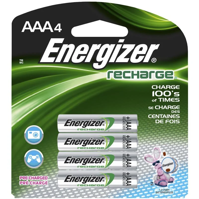 Piles rechargeables AAA Lot de 4