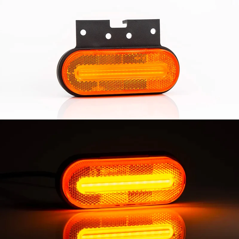 Feu de position latéral Fristom Ambre avec bande LED