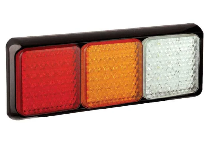 *DERNIER EXEMPLAIRE* Feu combiné triple - Stop/Feu arrière/Clignotant/Feu de recul - LED Autolamps 100BRAWME