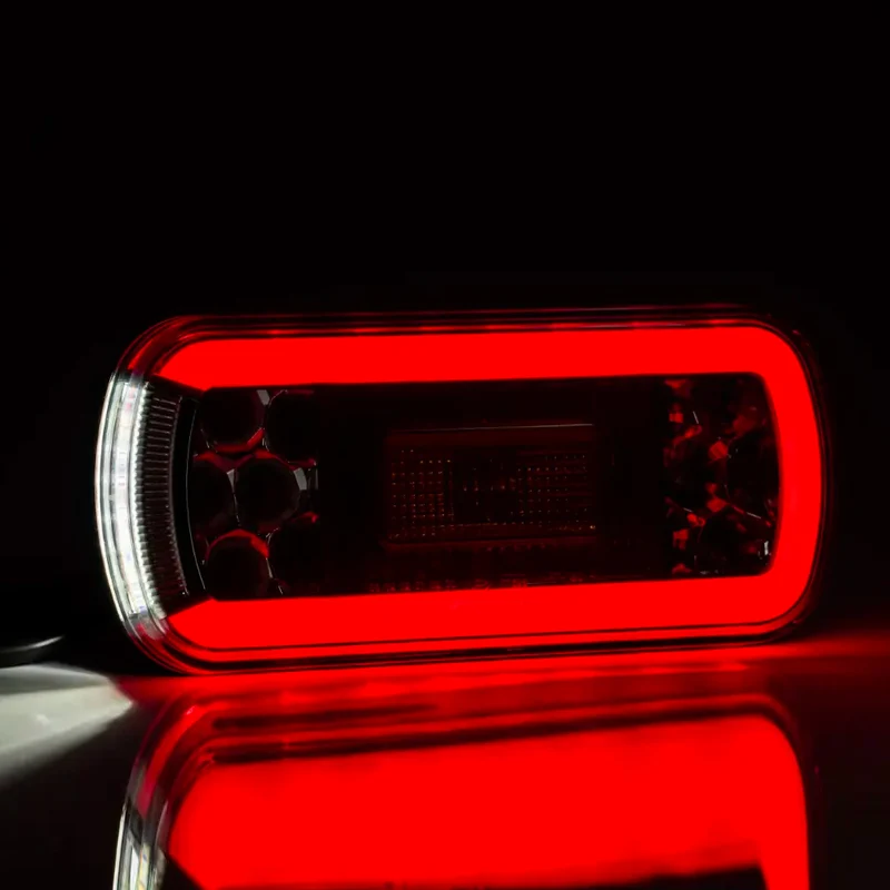 Fristom FT130 Feu de Remorque LED Arrière / Effet Néon 5 Fonctions