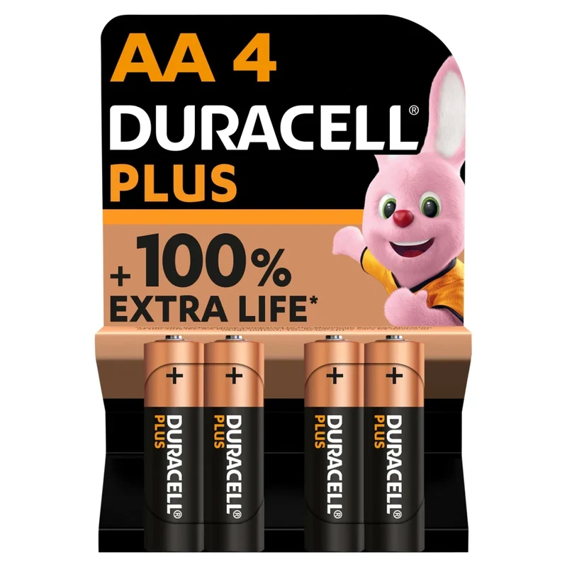 Piles AA Duracell - Paquet de 4