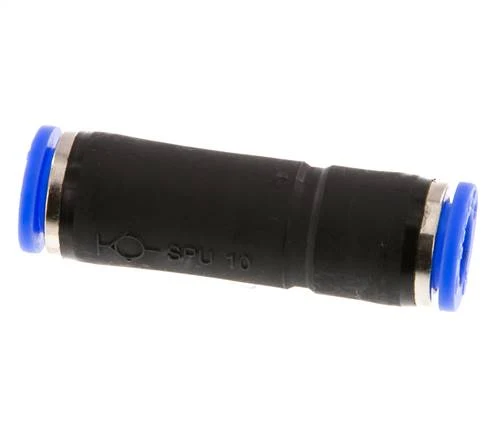 Raccord à Enfoncer 10mm Autobloquant en Laiton/PBT 0-10bar (0-145psi)