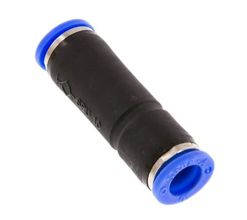 Raccord à Enfoncer 10mm Autobloquant en Laiton/PBT 0-10bar (0-145psi)