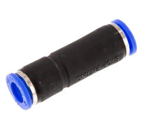Raccord à Enfoncer 10mm Autobloquant en Laiton/PBT 0-10bar (0-145psi)