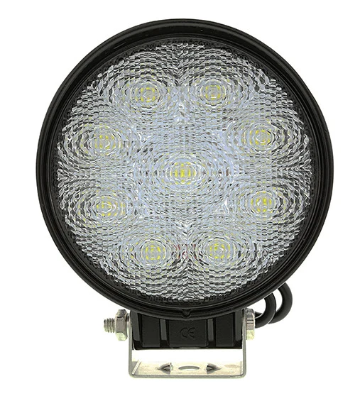 Projecteur de travail LED rond 27 W / 1450 lumens
