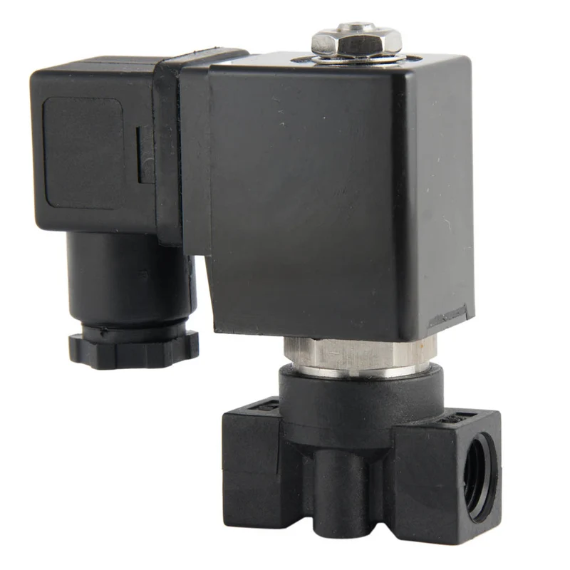 Electrovanne ST-DA 1/4'' nylon FKM 0-8bar 12V DC
