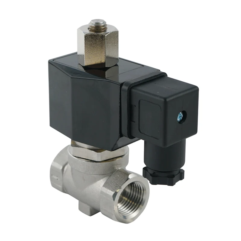 Electrovanne ST-SB 1/4'' NO acier inoxydable EPDM 0-10bar 12V DC