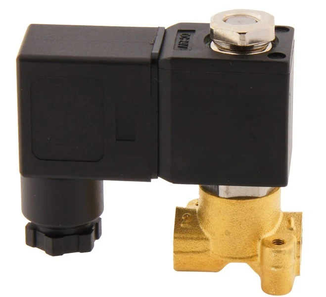Electrovanne CM-DA 1/8'' laiton FKM 0-10bar 24V DC