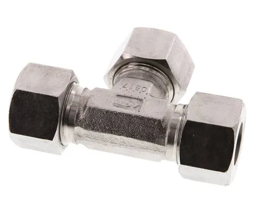 Anneau de coupe en T en acier inoxydable 20S 400 Bar DIN 2353