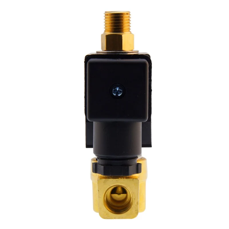 Electrovanne TW-DB 1/4'' 3/2 voies NO laiton FKM 0-2bar 12V DC