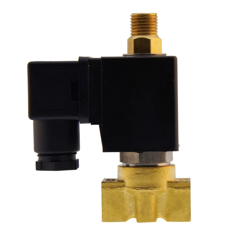 Electrovanne TW-DA 1/8'' 3/2 voies NC laiton EPDM 0-10bar 230V AC