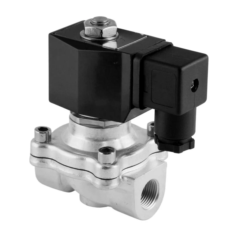 Electrovanne DF-SA 3/8'' Acier inoxydable EPDM 0-10bar 380V AC