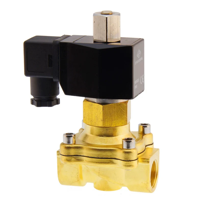 Electrovanne DF-SB 3/8'' NO laiton EPDM 0-5bar 380V AC