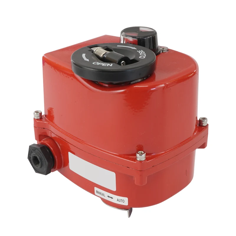 Actionneur AG5 24 V AC/DC couple 50 Nm avec commande manuelle
