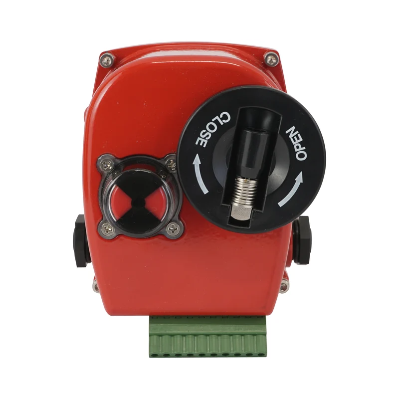 Actionneur AG5 24 V AC/DC couple 50 Nm avec commande manuelle