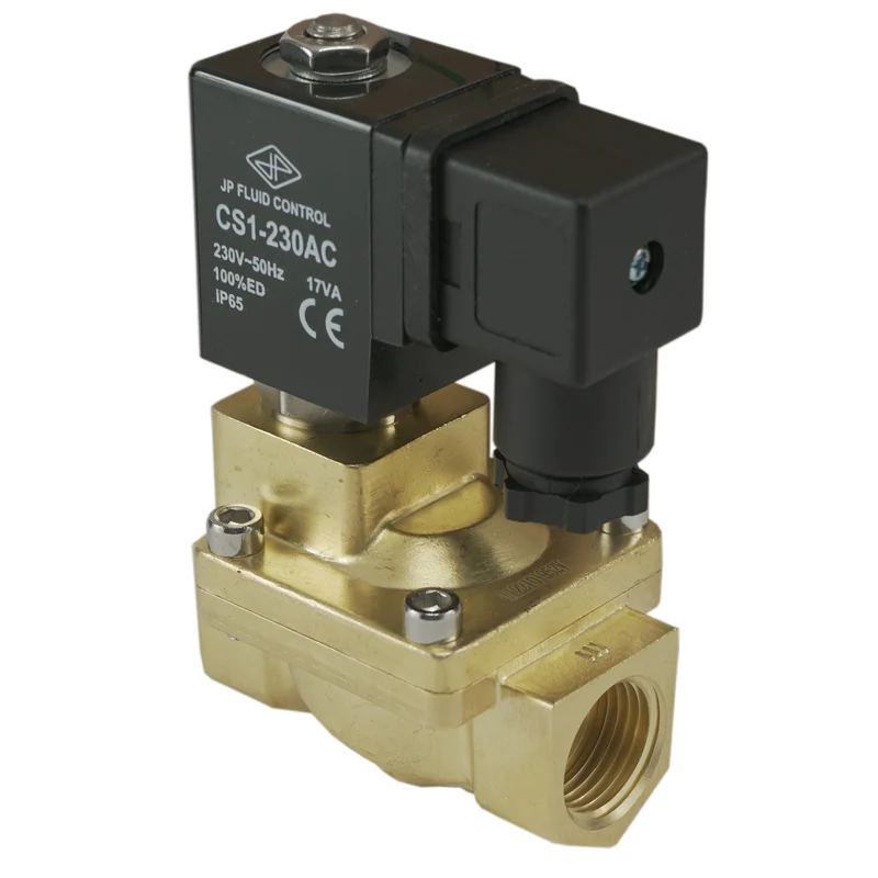 Electrovanne ST-IA 1/2'' laiton FKM 0,5-16bar 12V DC