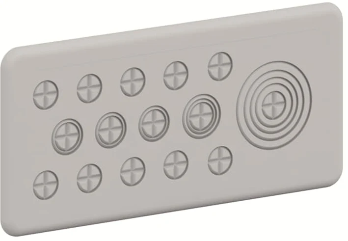 ABB Componenten CZF4 Bride pour conduits Top - 2CPX052438R9999