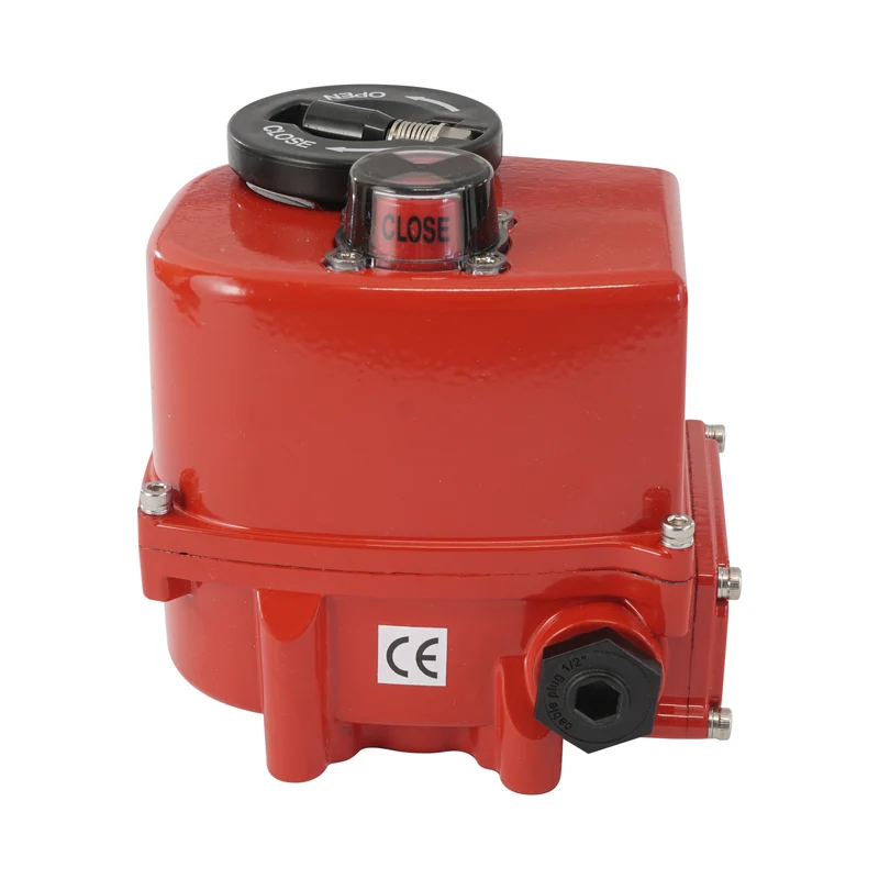 Actionneur AG5 24 V AC/DC couple 40 Nm avec commande manuelle