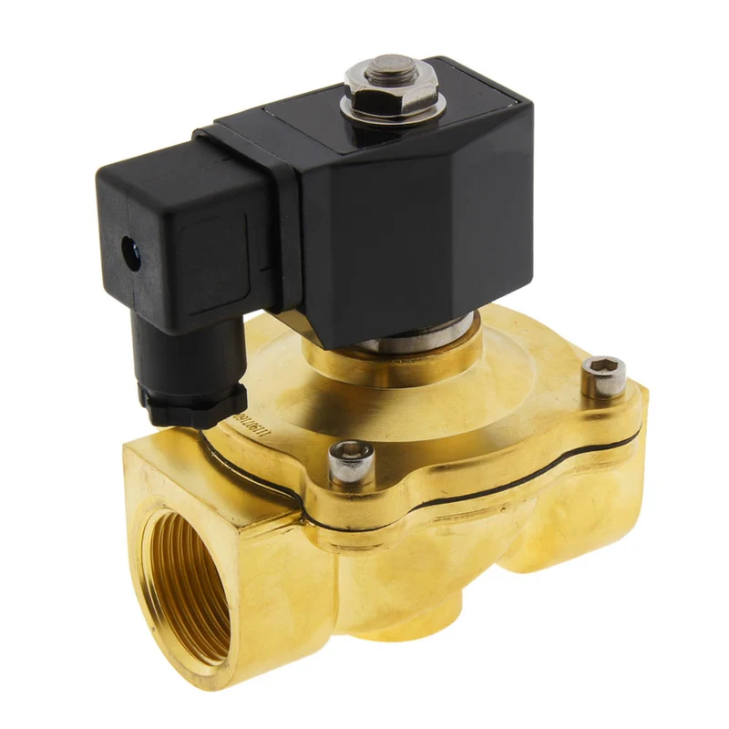 Electrovanne DF-SA 1'' laiton EPDM 0-6bar 12V DC