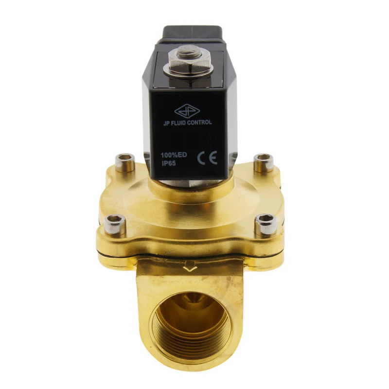 Electrovanne DF-SA 1'' laiton EPDM 0-6bar 12V DC