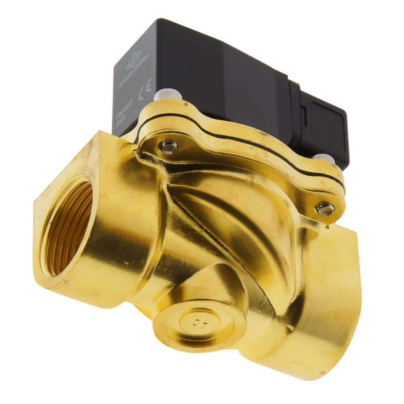 Electrovanne DF-SA 1'' laiton EPDM 0-6bar 12V DC