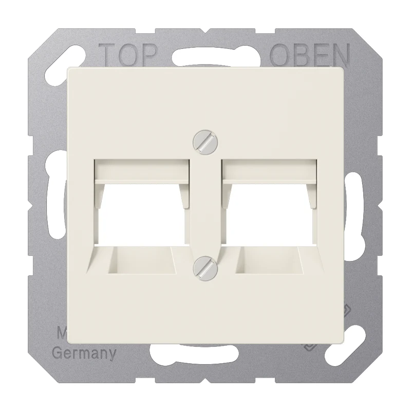Jung AS500 Dual ITT Capot Blanc - A569-2NITT