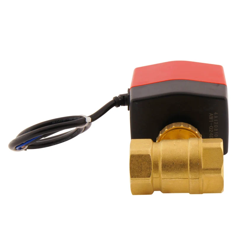 Vanne à bille electrique BW2 1'' 2 voies 230V AC 3 points