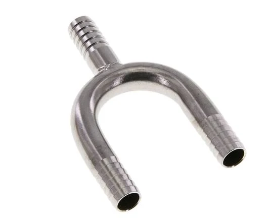 9 mm (3/8'') Acier inoxydable 1.4301 Y Connecteur de tuyau