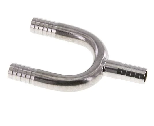 9 mm (3/8'') Acier inoxydable 1.4301 Y Connecteur de tuyau
