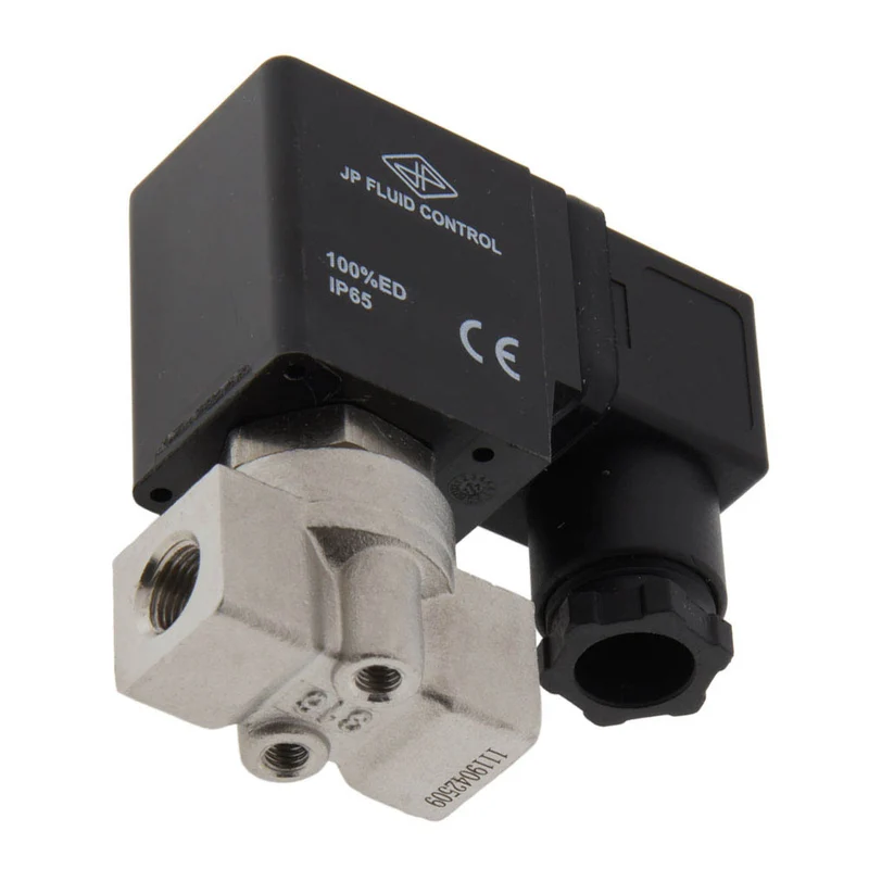 Electrovanne ST-DA 1/8'' acier inoxydable FKM 0-13bar 120V AC