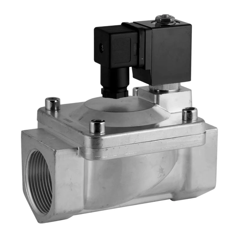 Electrovanne ST-IA 1-1/2'' Acier inoxydable FKM 0,5-16bar 12V DC