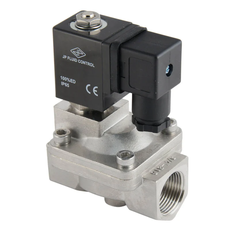 Electrovanne ST-IA 3/4'' acier inoxydable FKM 0,5-16bar 12V DC