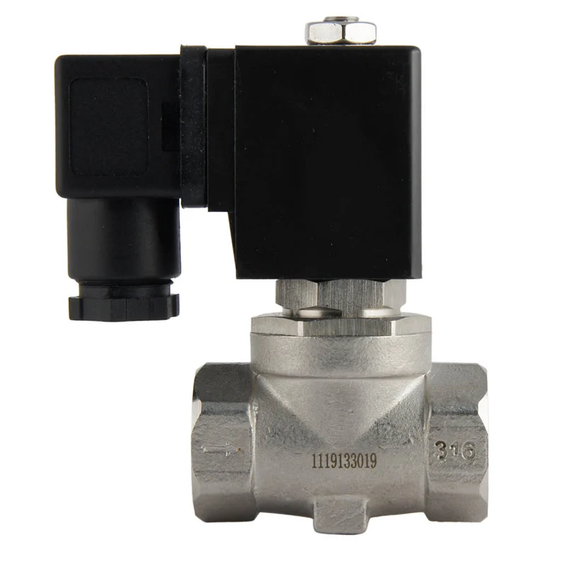 Electrovanne ST-SA 1/4'' acier inoxydable EPDM 0-10bar 12V DC