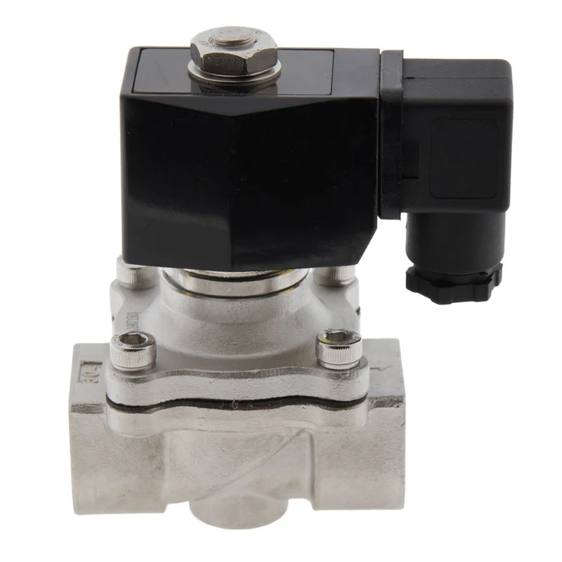 Electrovanne DF-SA 3/4'' acier inoxydable FKM 0-6bar 12V DC