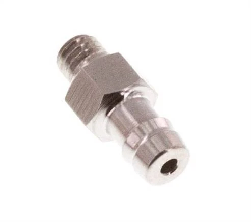 M3 Male x 3mm Acier inoxydable Barbe de tuyau 40 Bar