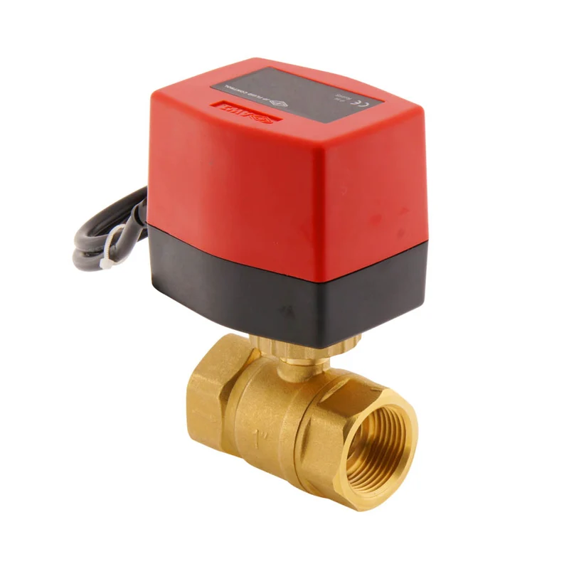 Vanne à bille electrique BW2 1'' 2 voies Relais 12V DC