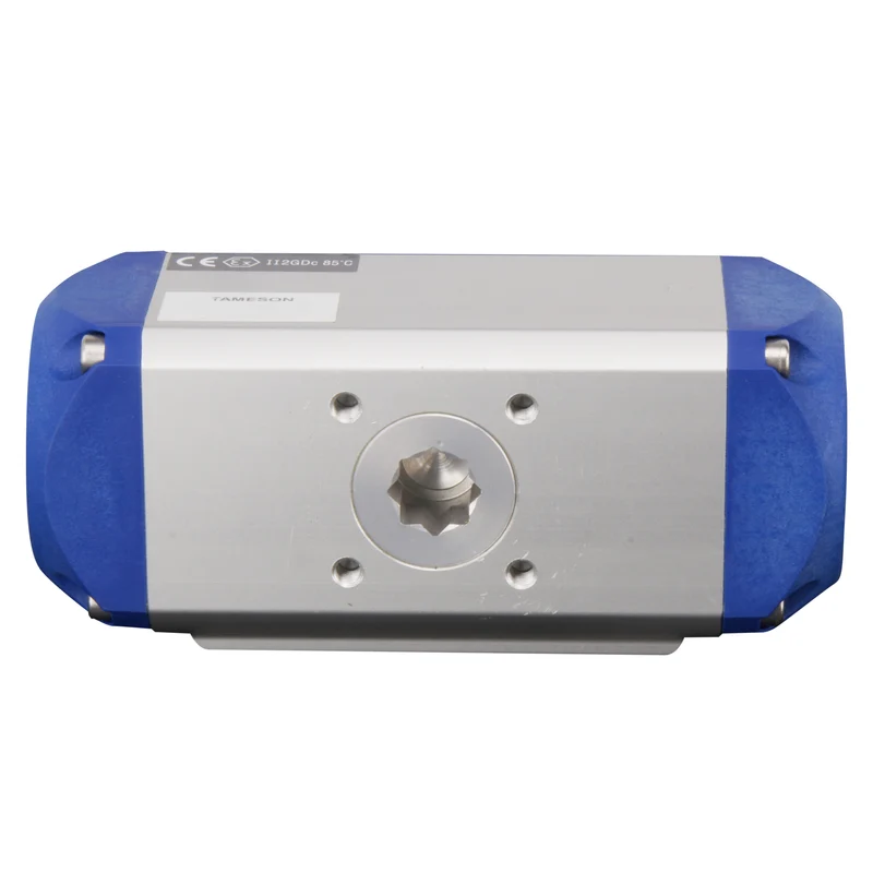 Valve à bille pneumatique G1-1/4'' 2 voies en acier inoxydable ouverte par ressort - BL2SA3
