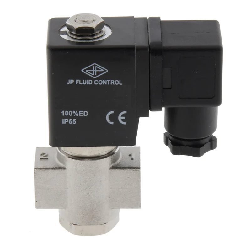 Electrovanne ST-DB 1/4'' NO acier inoxydable EPDM 0-12bar 120V AC